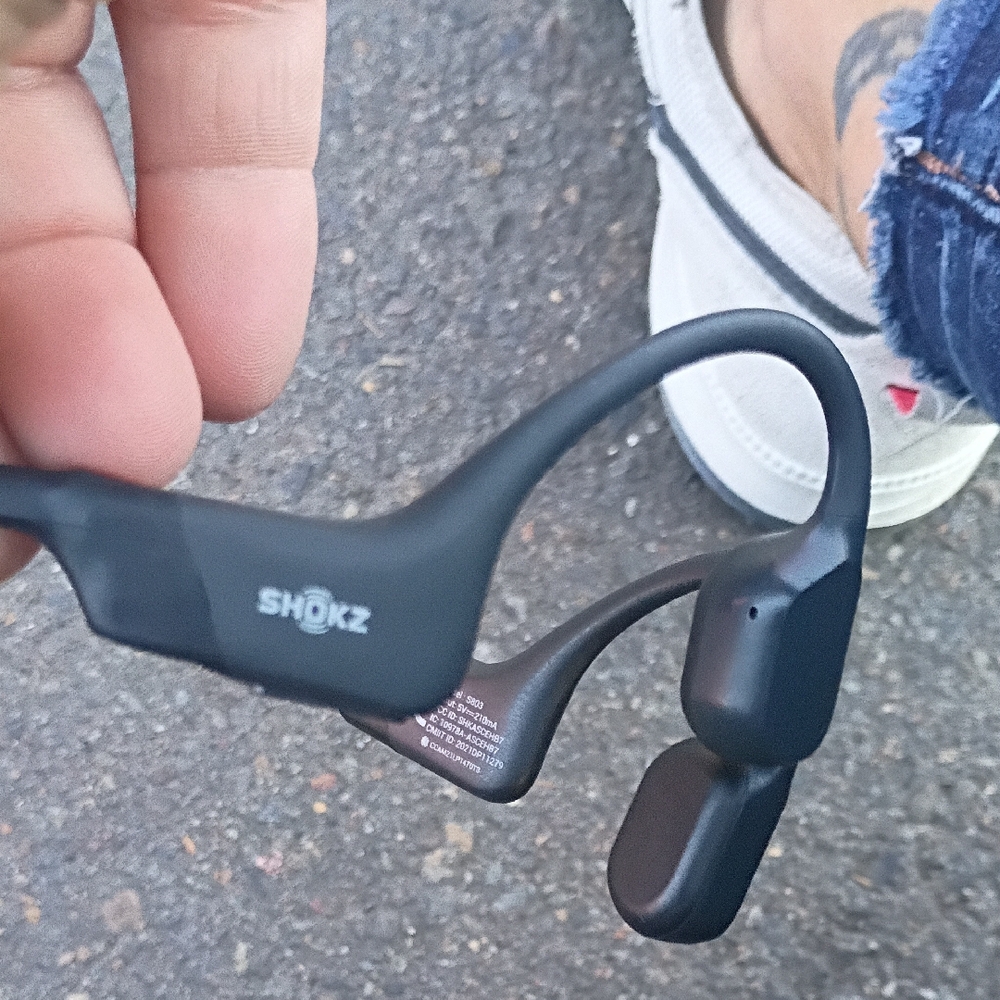 Shokz Black On-Ear Headphones